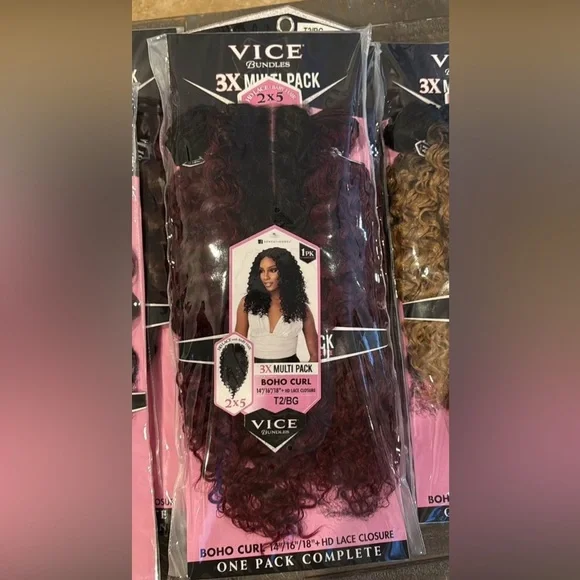 NEW! HAIR Extensions VICE BUNDLES
BRAND NEW 3X Multipack - Picture 1 of 3